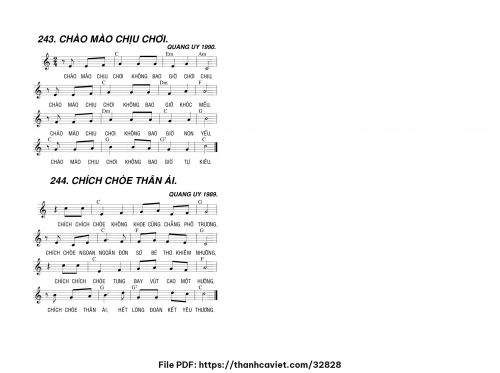 Chào mào chịu chơi - Lm. Quang Uy - trang 1