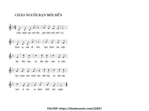 Chào người bạn mới đến - Chưa biết - trang 1