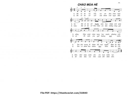 Chào nhau mùa hè - Chưa biết - trang 1