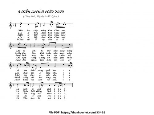 Chầu Chúa Hài nhi - Chưa biết - trang 1