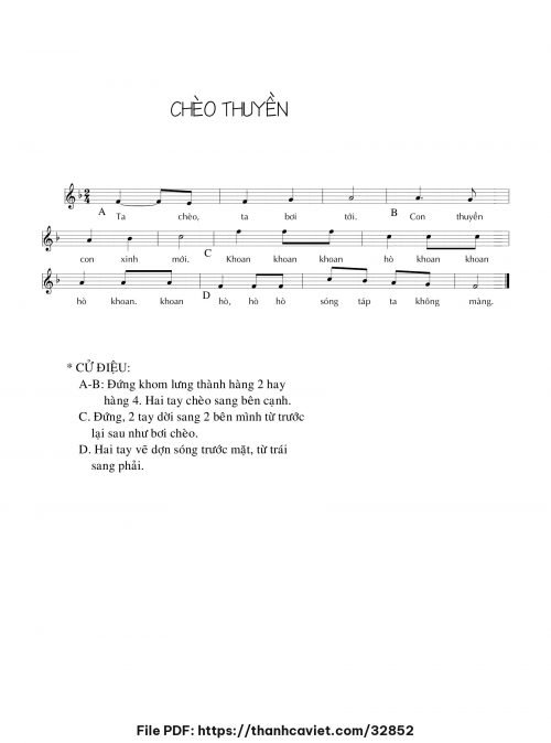 Chèo thuyền - Chưa biết - trang 1