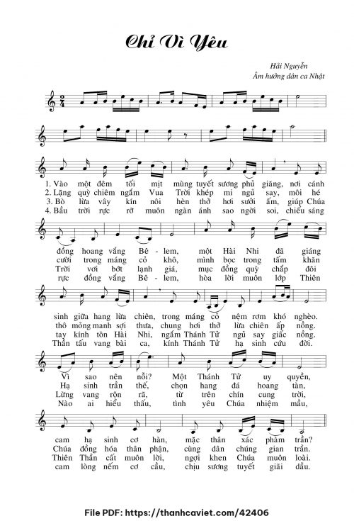 Chỉ vì yêu - Hải Nguyễn - trang 1
