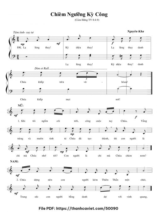 Chiêm ngưỡng kỳ công - Nguyên Kha - trang 1