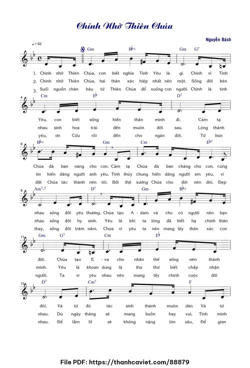 Chính nhờ Thiên Chúa - Nguyễn Bách - trang 1