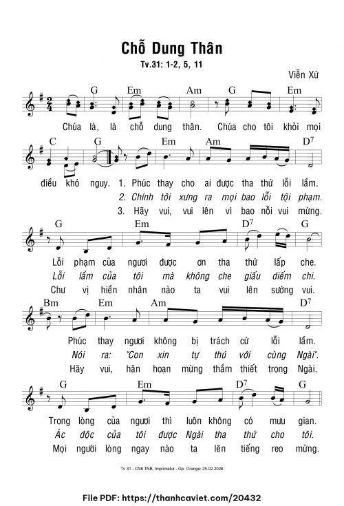 Chỗ dung thân - Viễn Xứ - trang 1