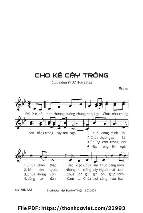 Cho kẻ cậy trông - Vinam - trang 1