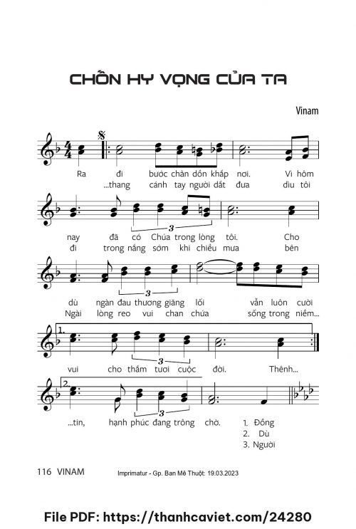 Chốn hy vọng của ta - Vinam - trang 1