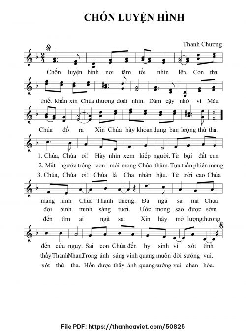 Chốn luyện hình - Thanh Chương - trang 1