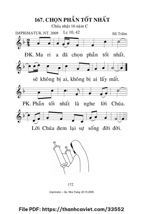 Chọn phần tốt nhất [CN16 TNC] – - Lm. Mi Trầm - trang 1