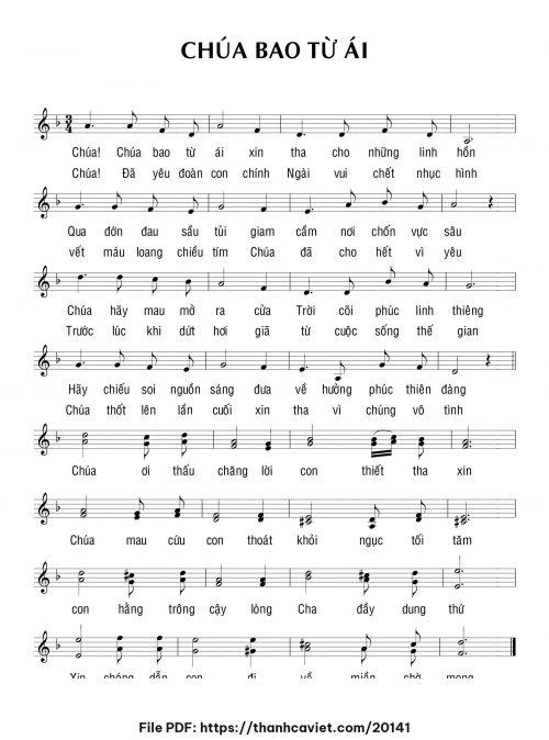 Chúa bao từ ái - Chưa biết - trang 1