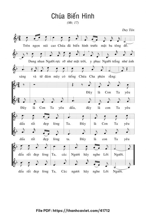 Chúa biến hình - Duy Tân - trang 1