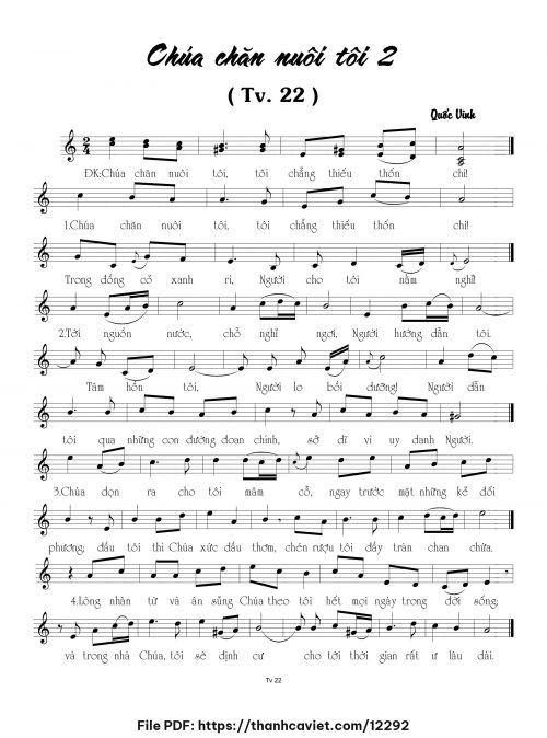 Chúa chăn nuôi tôi 2 - Quốc Vinh - trang 1
