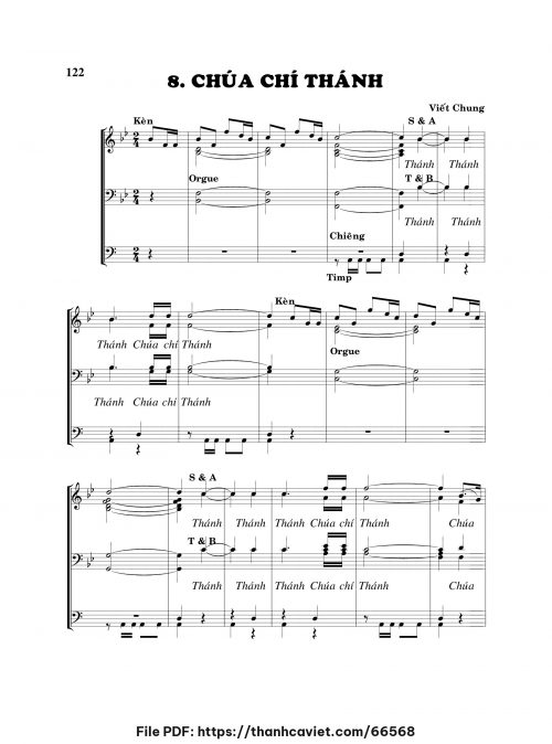 Chúa chí thánh - Viết Chung - trang 1