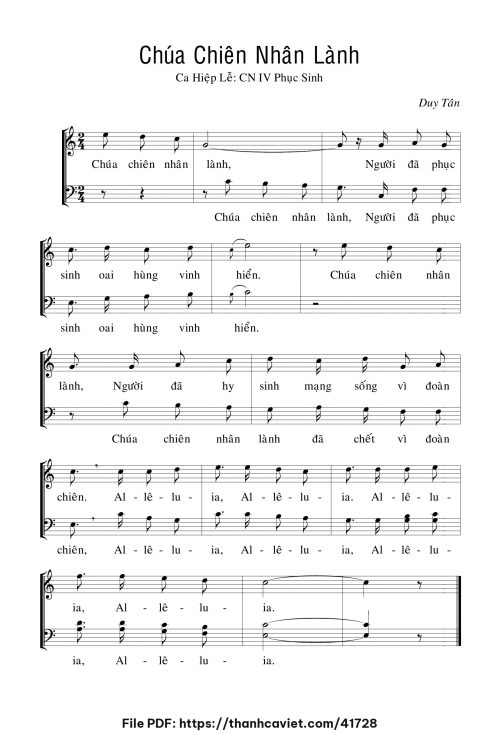 Chúa chiên nhân lành - Duy Tân - trang 1