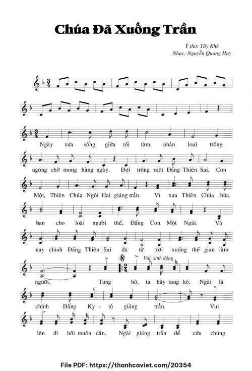 Chúa đã xuống trần - Nguyễn Quang Huy - trang 1