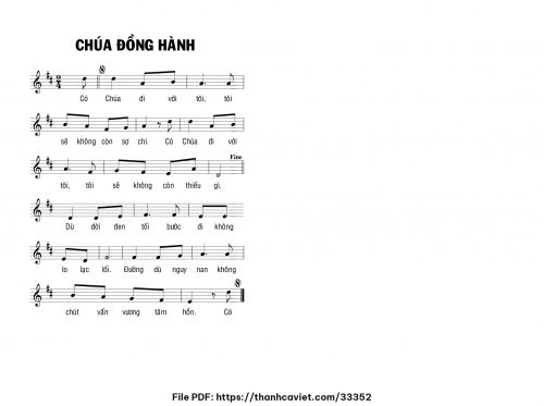 Chúa đồng hành - Chưa biết - trang 1