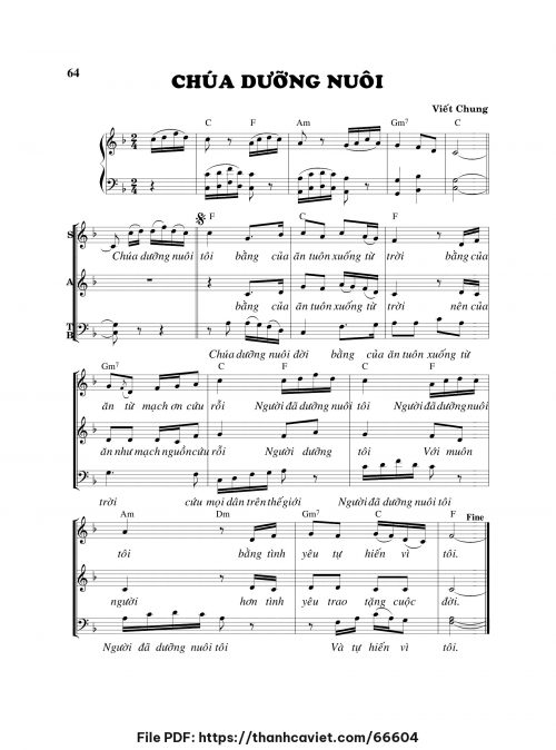 Chúa dưỡng nuôi - Viết Chung - trang 1