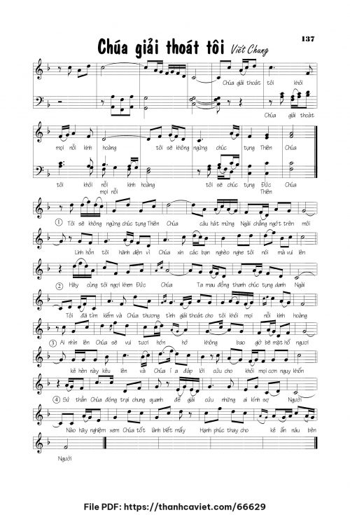 Chúa giải thoát tôi - Viết Chung - trang 1