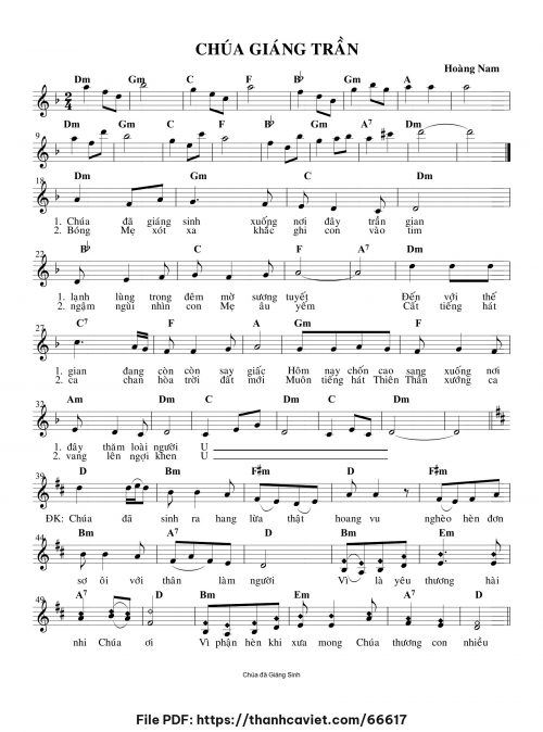 Chúa giáng trần - Hoàng Nam - trang 1