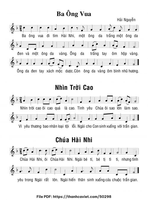 Chúa Hài Nhi - Hải Nguyễn - trang 1
