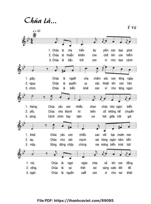 Chúa là - Ý Vũ - trang 1