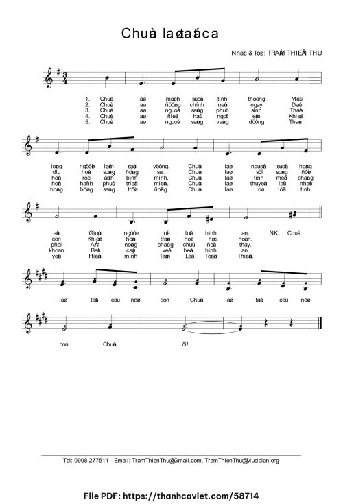 Chúa là tất cả - Trầm Thiên Thu - trang 1