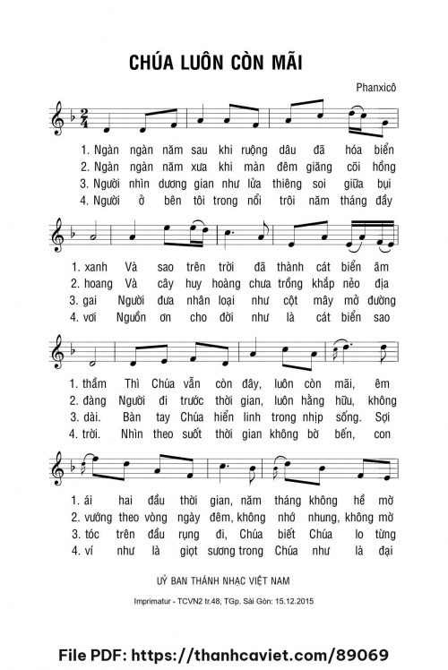 Chúa luôn còn mãi - Phanxicô - trang 1