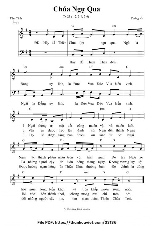Chúa ngự qua - Tường Ân - trang 1