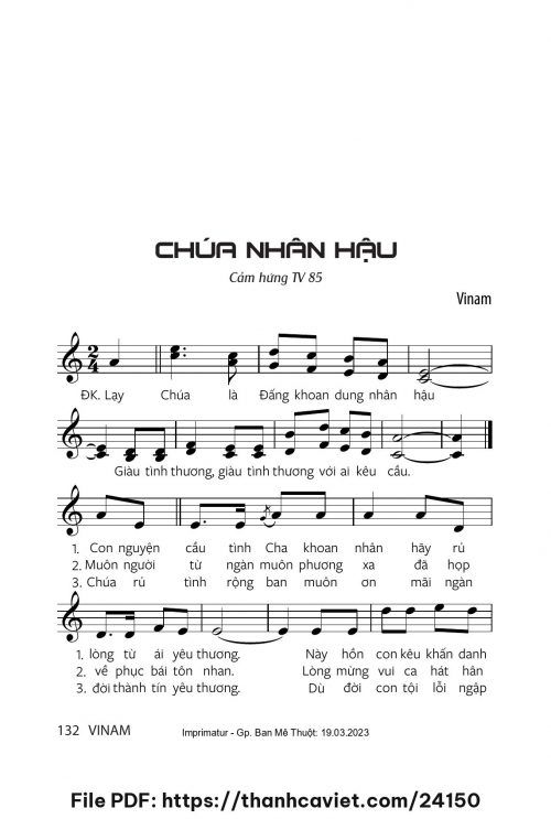 Chúa nhân hậu - Vinam - trang 1