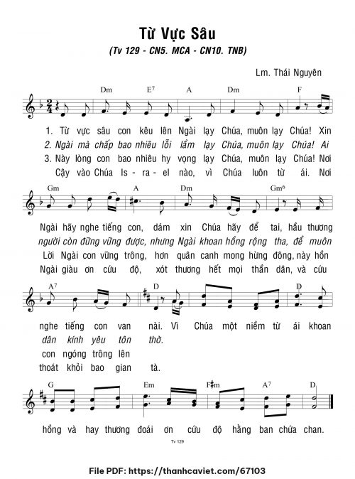 Chúa Nhật 10 Thường Niên năm B - Lm. Thái Nguyên - trang 1
