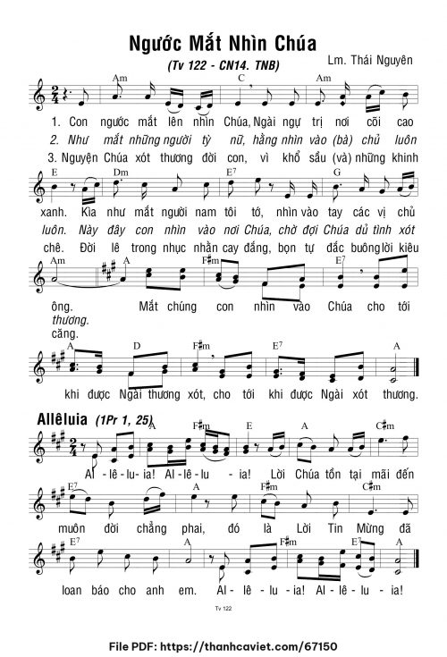 Chúa Nhật 14 Thường Niên năm B - Lm. Thái Nguyên - trang 1
