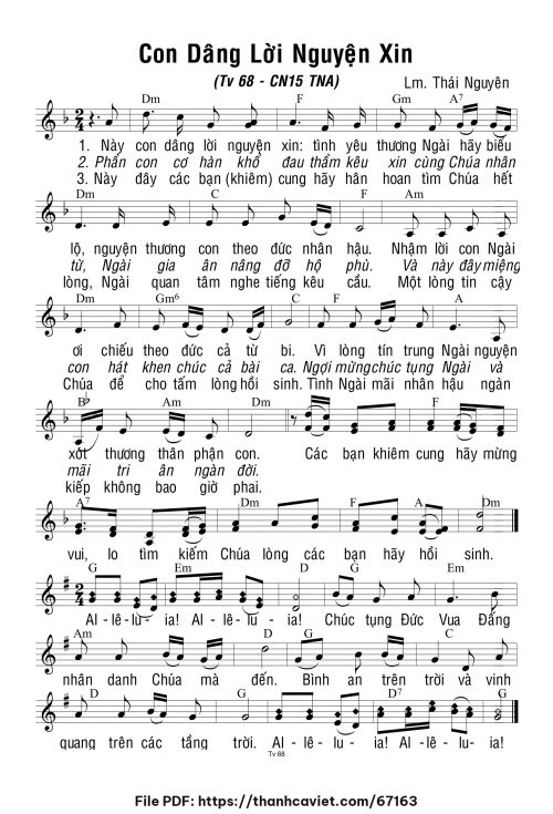 Chúa Nhật 15 Thường Niên năm C - Lm. Thái Nguyên - trang 1