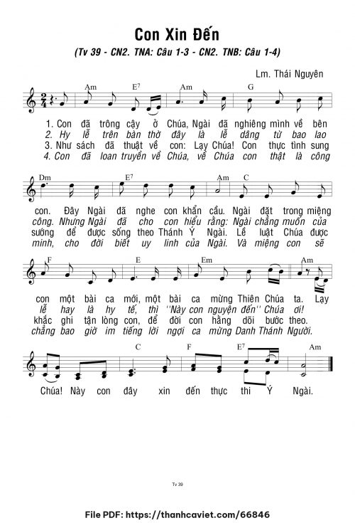 Chúa Nhật 2 Thường Niên năm B - Lm. Thái Nguyên - trang 1