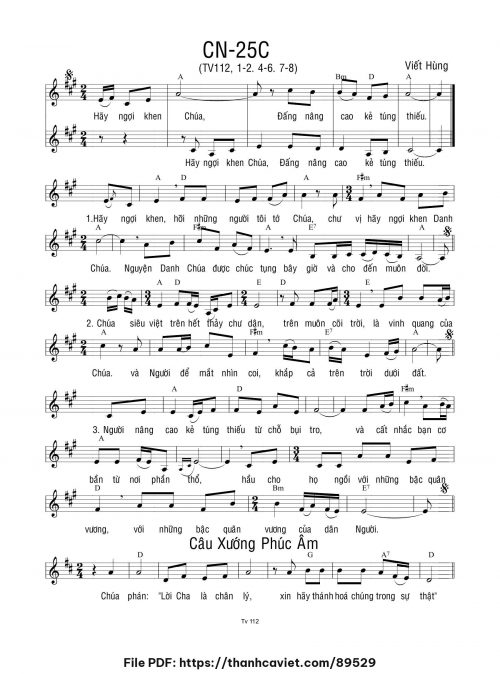 Chúa Nhật 25C - hvh - trang 1