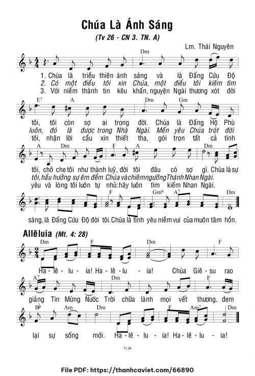 Chúa Nhật 3 Thường Niên năm A - Lm. Thái Nguyên - trang 1