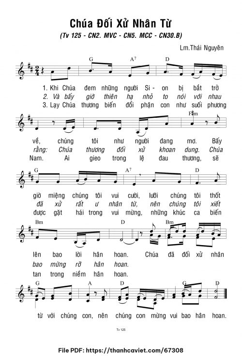 Chúa Nhật 30 Thường Niên năm B - Lm. Thái Nguyên - trang 1