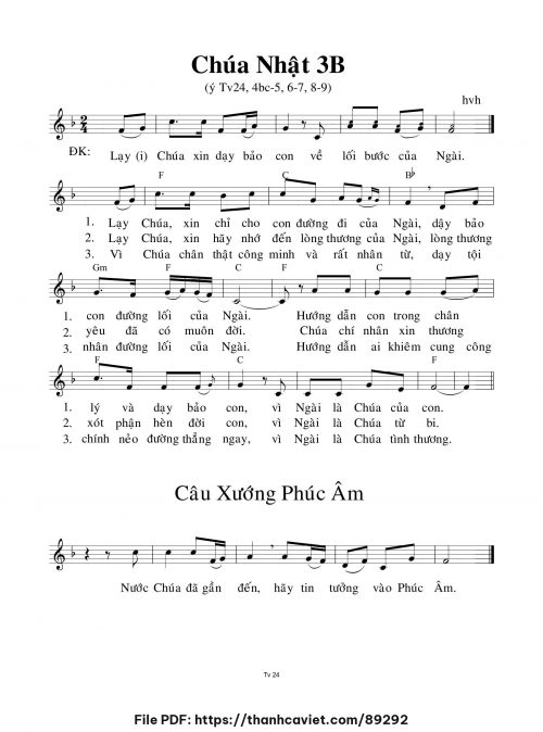 Chúa Nhật 3B - hvh - trang 1