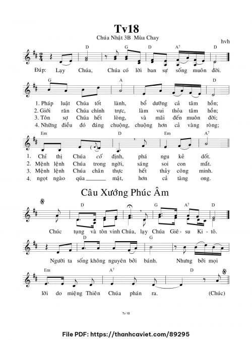 Chúa Nhật 3B Mùa Chay - hvh - trang 1