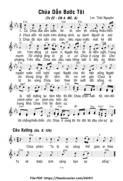 Chúa Nhật 4 Mùa Chay năm A - Lm. Thái Nguyên - trang 1
