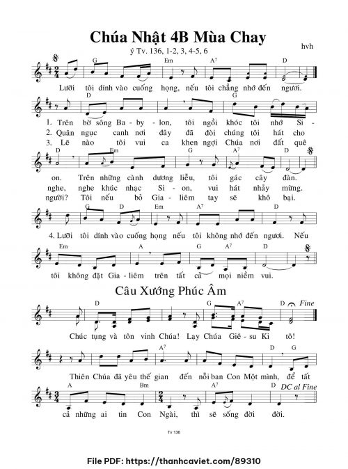 Chúa Nhật 4B Mùa Chay - hvh - trang 1