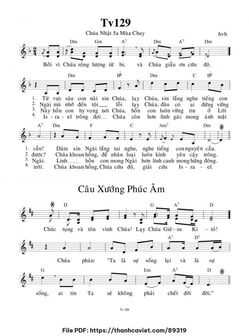 Chúa Nhật 5A Mùa Chay - hvh - trang 1