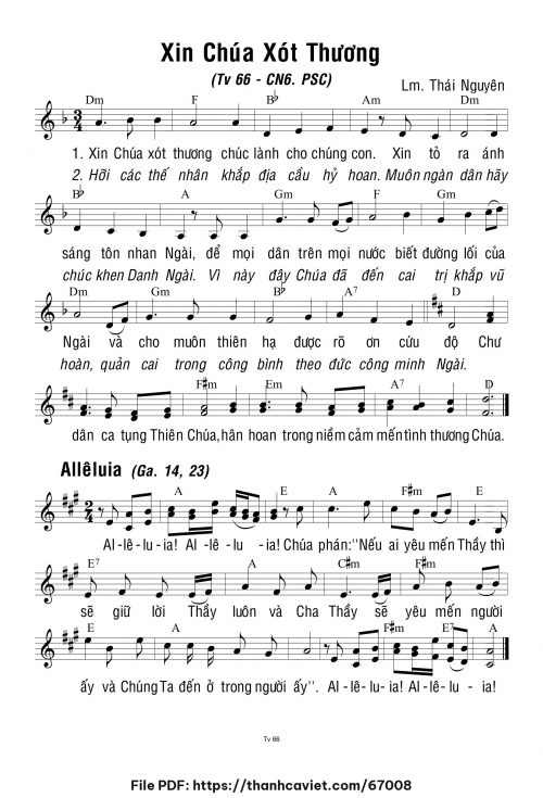 Chúa Nhật 6 Phục Sinh năm C - Lm. Thái Nguyên - trang 1