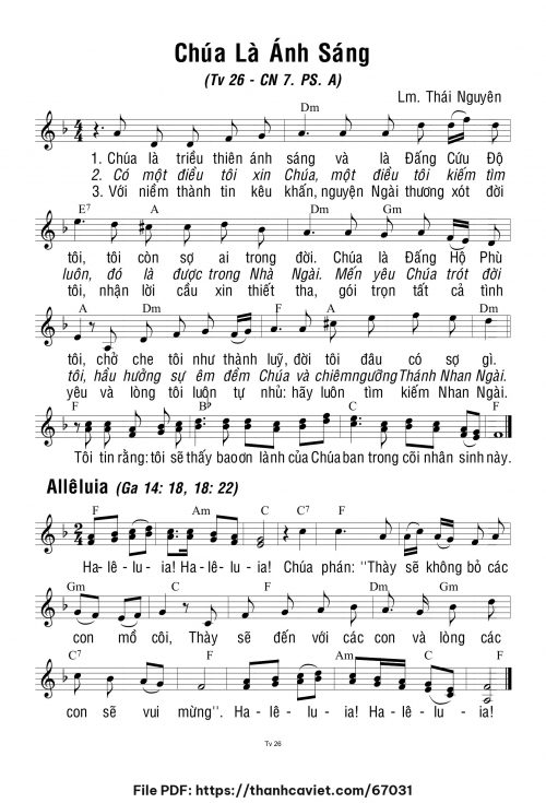 Chúa Nhật 7 Phục Sinh năm A - Lm. Thái Nguyên - trang 1