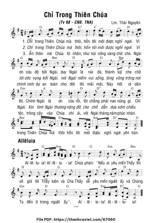 Chúa Nhật 8 Thường Niên năm A - Lm. Thái Nguyên - trang 1