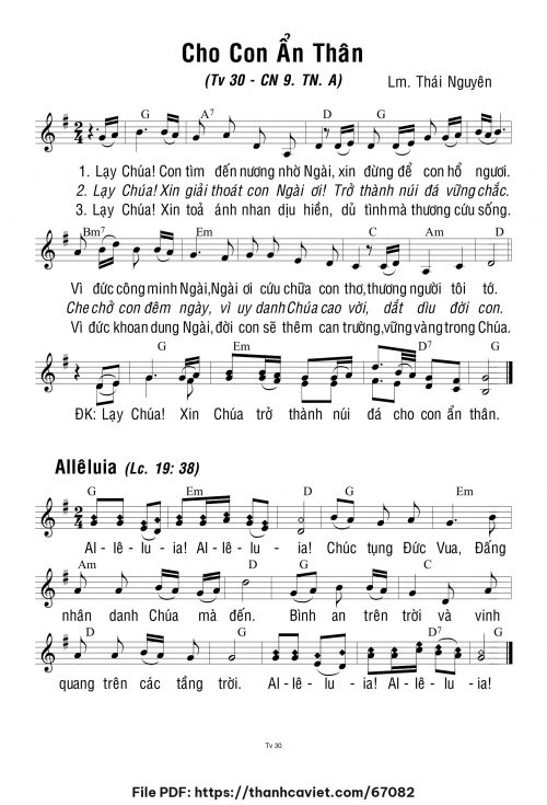 Chúa Nhật 9 Thường Niên năm A - Lm. Thái Nguyên - trang 1