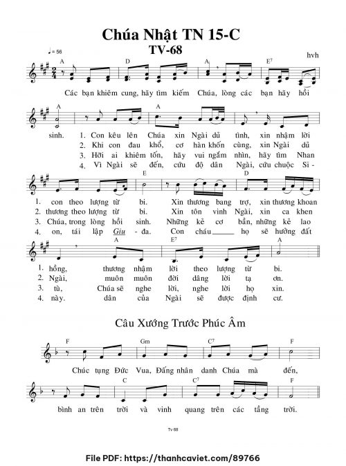 Chúa Nhật TN 15C - hvh - trang 1