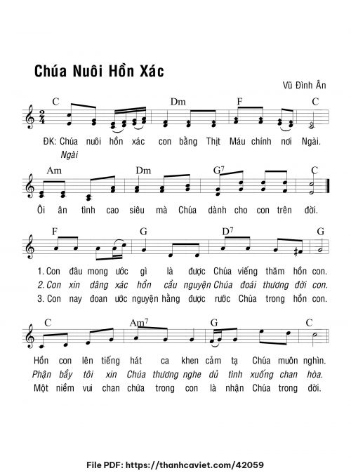Chúa nuôi hồn xác - Vũ Đình Ân - trang 1