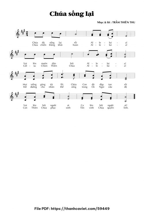 Chúa sống lại - Trầm Thiên Thu - trang 1