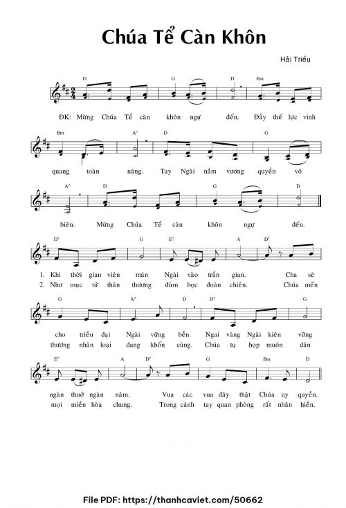 Chúa tể càn khôn - Hải Triều - trang 1