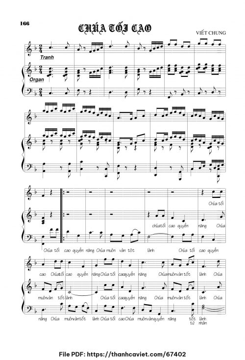 Chúa tối cao - Viết Chung - trang 1